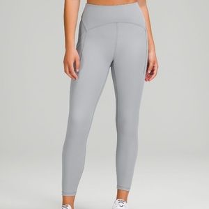 Lululemon power thru- high rise right 25” size: 8